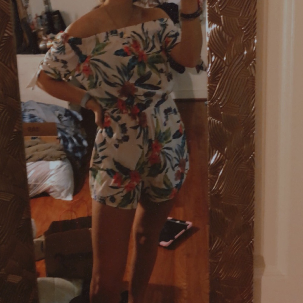 floral romper